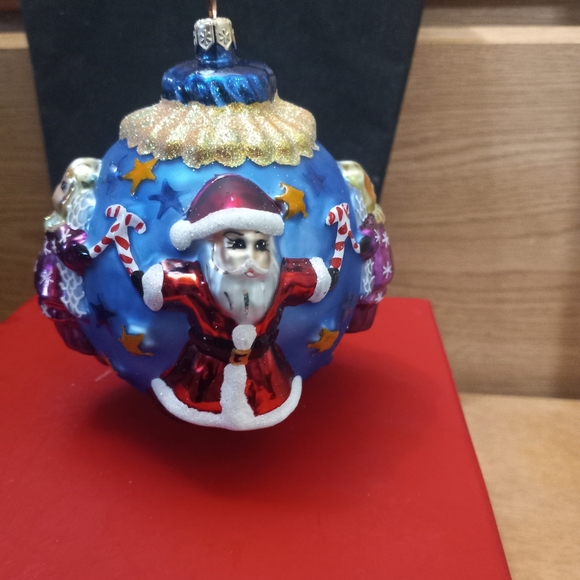 Christopher Radko Other - Christopher Radko "Circle of Cheer" Hand Blown Glass Ornament